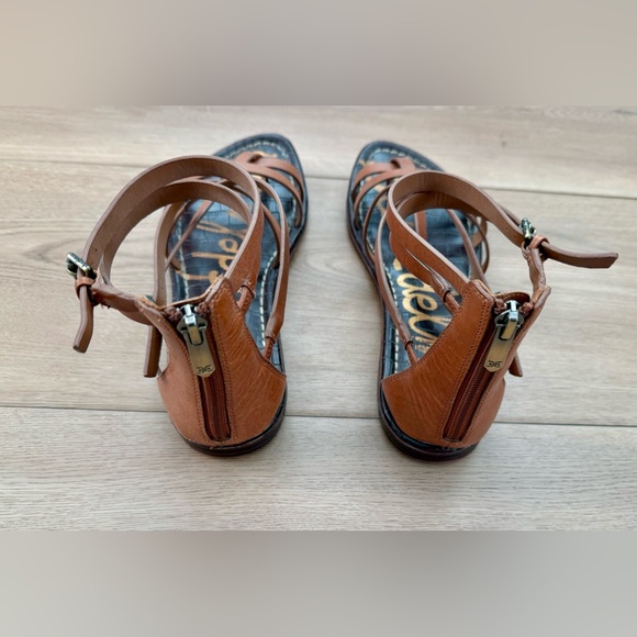 Sam Edelman Tan Gladiator Sandals Size 10 - Picture 4 of 6